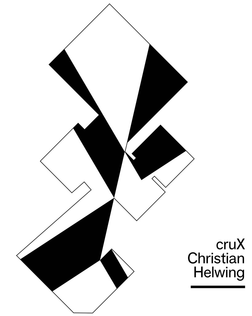 Plakat zur Ausstellung cruX von Christian Helwing