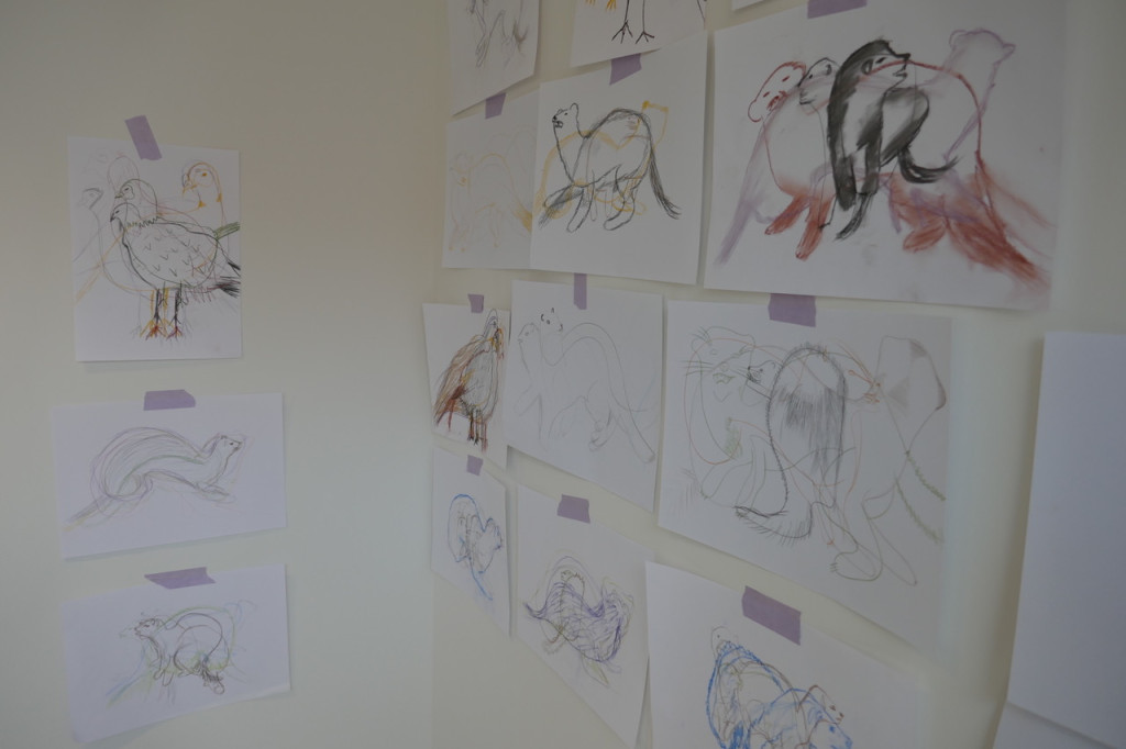 Workshop der Künstlerin Nicole Schuck mit Schüler*innen der 11. Klassenstufe der Albinus Gemeinschaftsschule Lauenburg